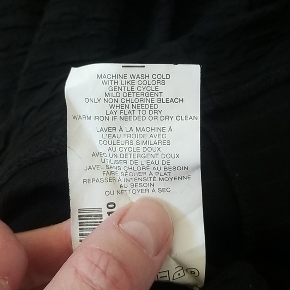 Semi-formal black maternity dress - Picture 7 of 7